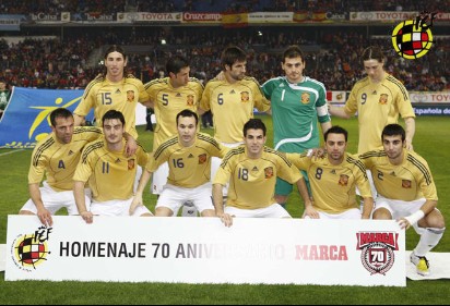 Foto Seleccion Española Malaga