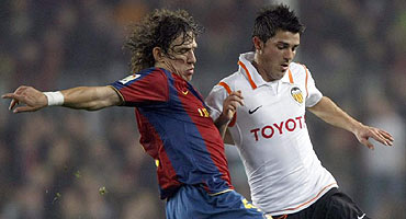 Barcelona y Valencia empatan en la semifinal de la Copa del Rey