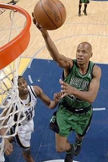Allen en la victoria de Boston Celtics frente a Memphis