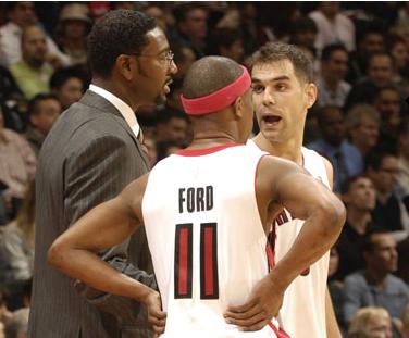 Calderon y Ford se reparten los minutos en Toronto