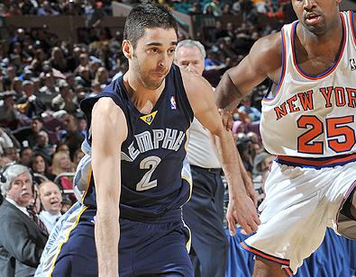 Navarro en la victoria de Memphis ante los Knicks