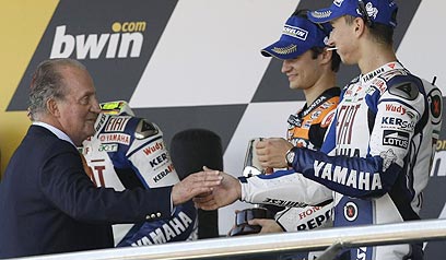 Pedrosa y Lorenzo en Jerez