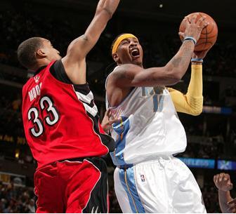Raptors se enfrentan a Denver Nuggets