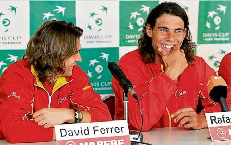 Nadal y Ferrer abriran la eliminatoria de Davis frente a Alemania