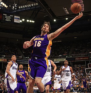 Gasol frente a Sacramento