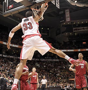 Los Raptors vencen a los Heat