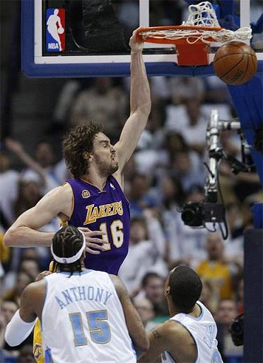 Los Lakers de Gasol ya estan en las semifinales de la Conferencia Oeste