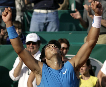 Nadal gana la semifinal de Montecarlo