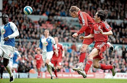 Torres volvió a marcar frente al Blackburn Rovers