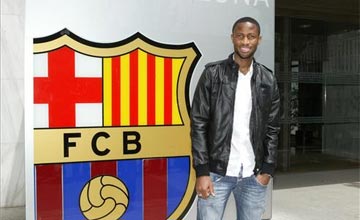 Keita jugara en el Barça