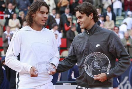Rafa Nadal vencio a Roger Federer en la Final del Torneo de Hamburgo