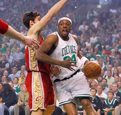 Paul Pierce fue la gran estrella en el pase de Boston Celtics a la final despues de derrotar a Cleveland Cavaliers