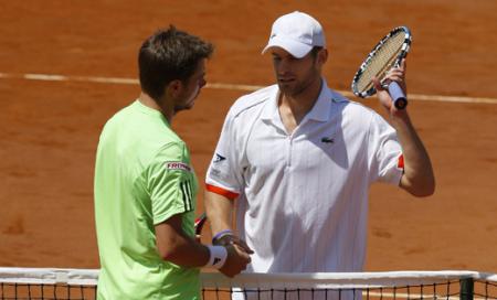 Las semis de Roma vivieron las retiradas de Roddick y Stepanek