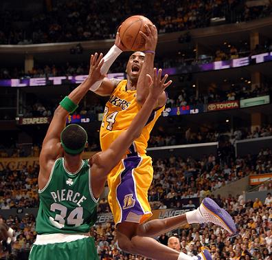 Lakers y Celtics, final de la NBA