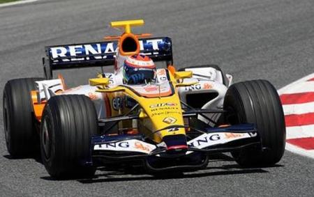 Renault en los tests de Barcelona