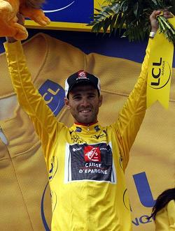 Alejandro Valverde se coloca lider del Tour de Francia