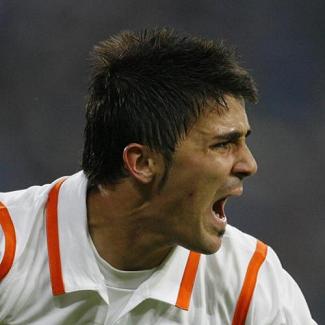 Villa volvio a marcar en la Supercopa