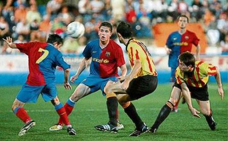 Barca, elimiando frente al St. Andreu
