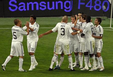 El Madrid goleo al Sporting de Gijon