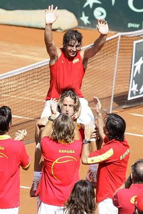 Rafa Nadal di a España el punto definitivo frente a EEUU en la Copa Davis